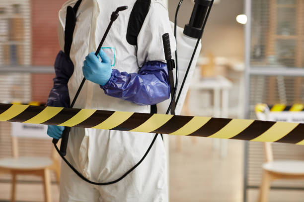 Professional Biohazard Cleanup technician working in Hawarden, IA